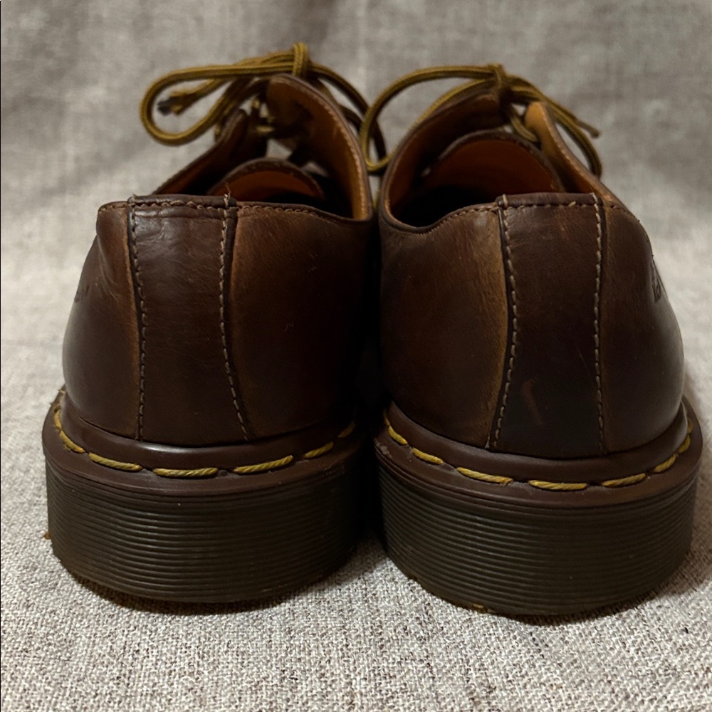 Vintage Dr. Martens 1561 Crazy Horse Leather Oxford Shoes Made in England - Picture 5 of 12